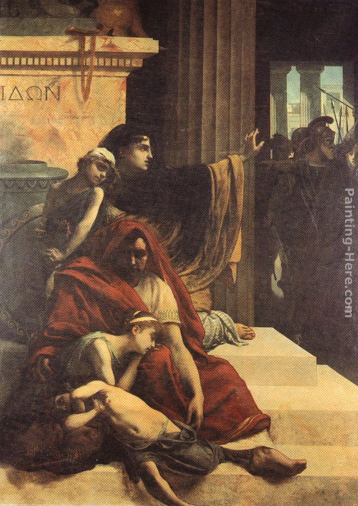 Chalonidas' Last Appeal painting - Camille Felix Bellanger Chalonidas' Last Appeal art painting